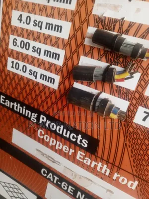 10mm 4 Core Armoured/Underground Cable Pure Copper