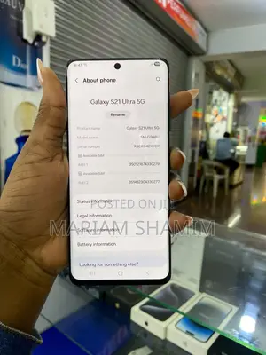 Samsung Galaxy S21 Ultra 5G 128 GB Black