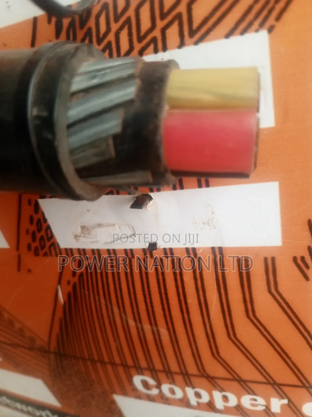 35mm 4 Core Armoured/Underground Cable
