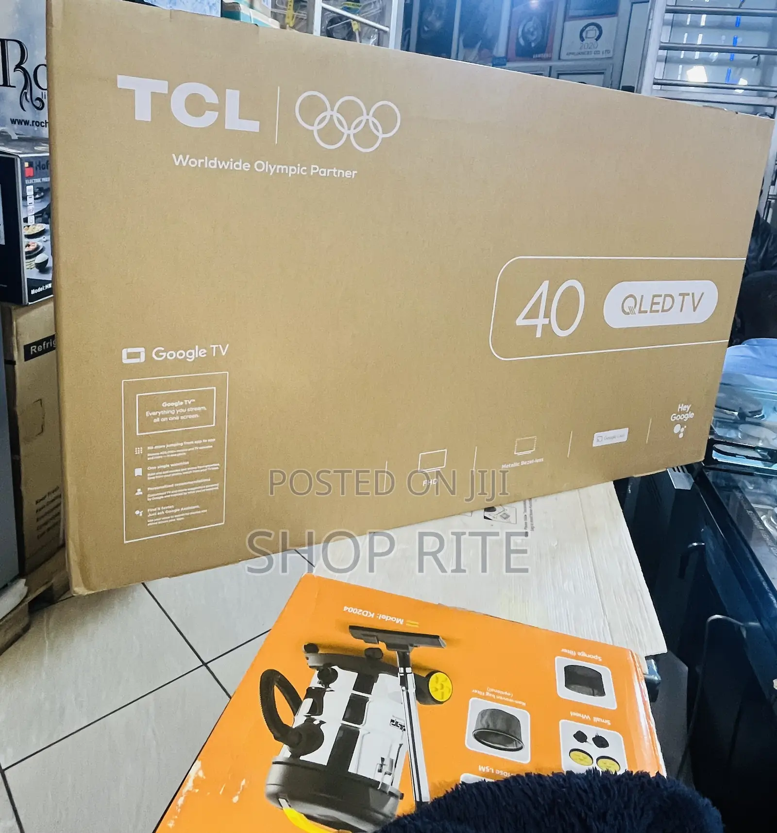 TCL 40 Inches Smart Qled Android TVS