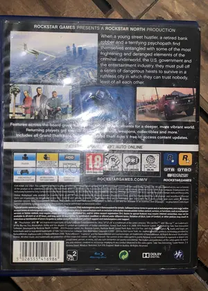 Grand Theft Auto v PS4