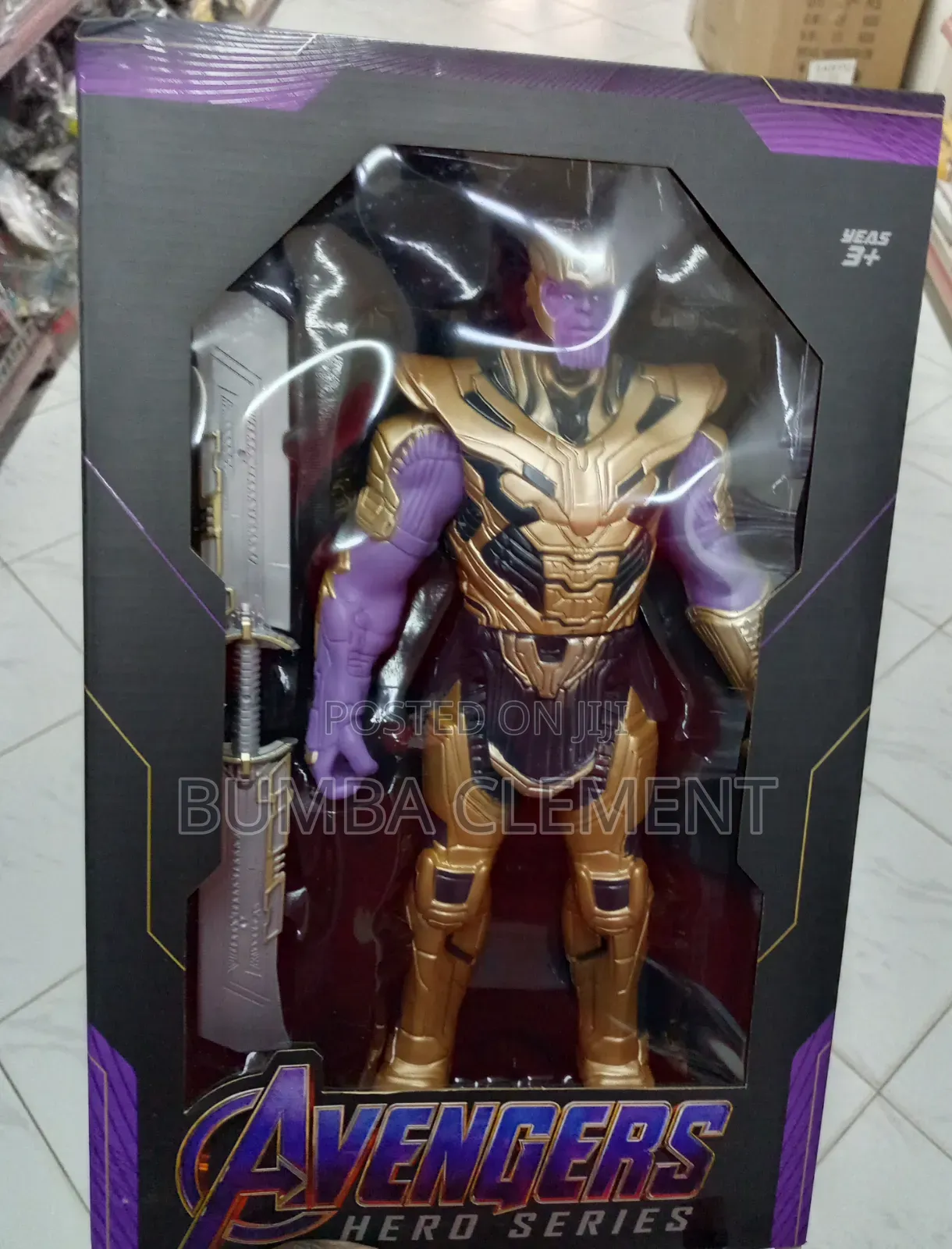 Thanos and Iron Man ( the Avengers)