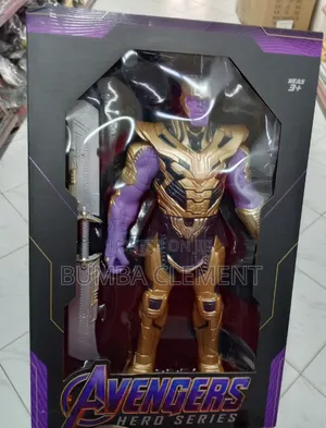 Thanos and Iron Man ( the Avengers)