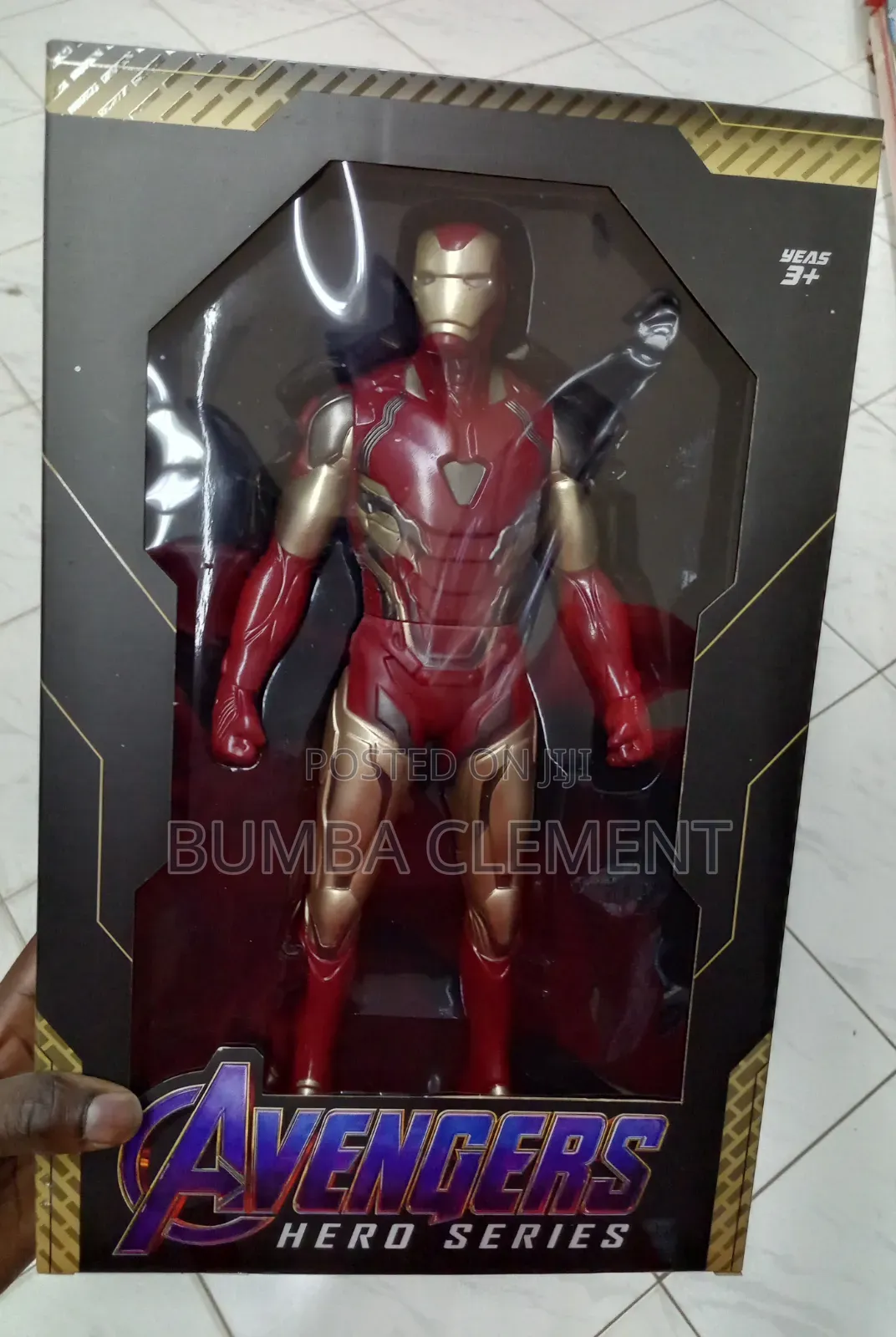 Thanos and Iron Man ( the Avengers)