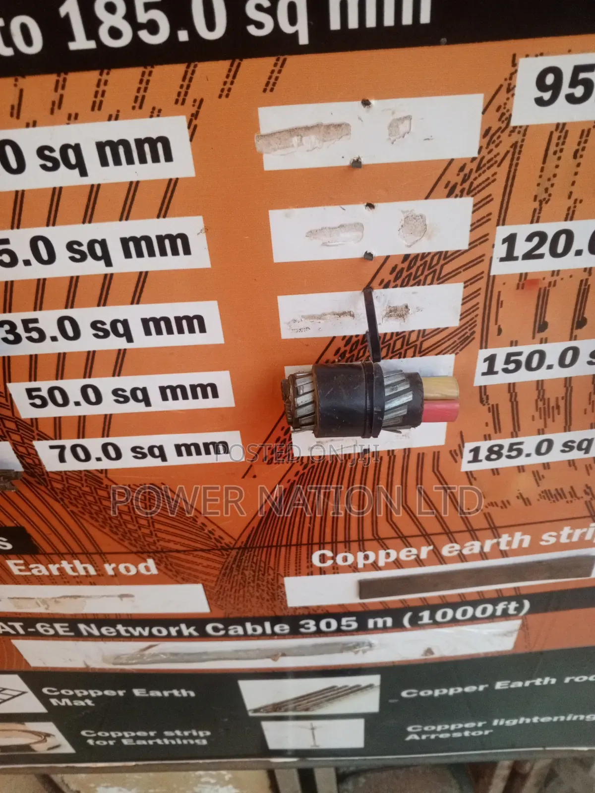 70mm Total 4core Pure Copper Armored Underground Cable