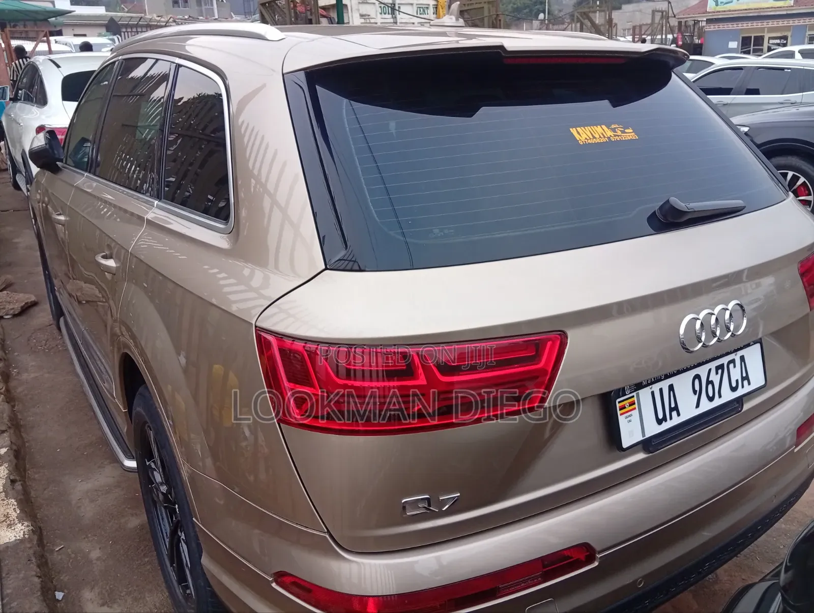 Audi Q7 2017 Gold