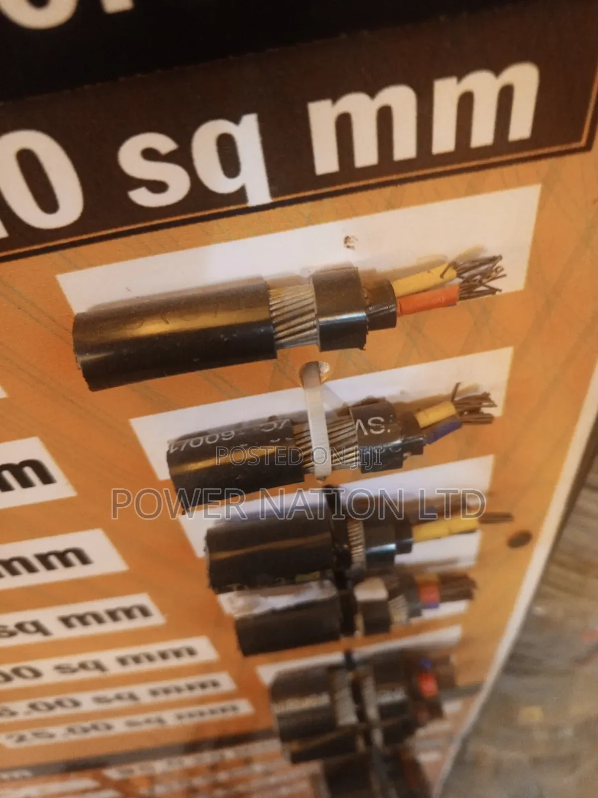 1.5mm 3 Core Armoured/Underground Cable