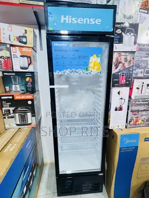 HISENSE 300 Liters Glass Display Refrigerator Quick Freeze