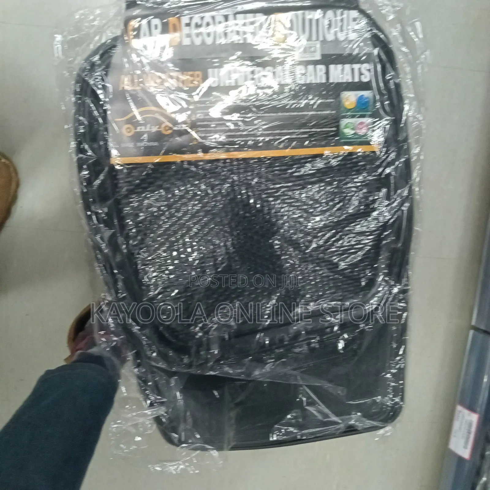 Universal Black Rubber Floor Mats