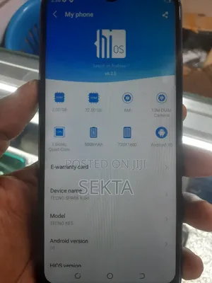 Tecno Spark 6 Air 32 GB Black