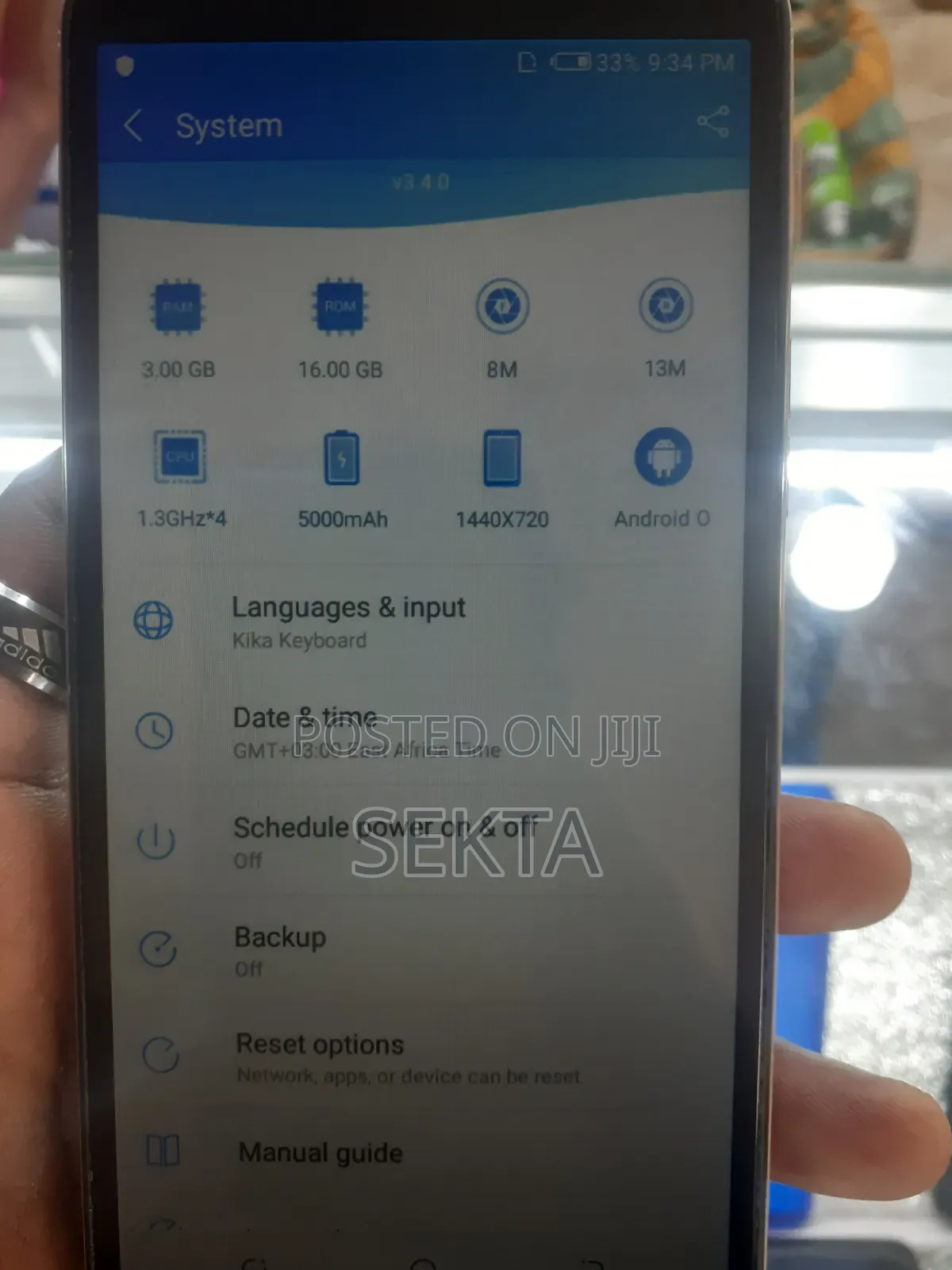 Tecno Spark 6 Air 32 GB Black