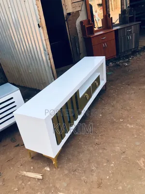 White TV Stand