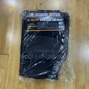 Universal Black Rubber Floor Mats