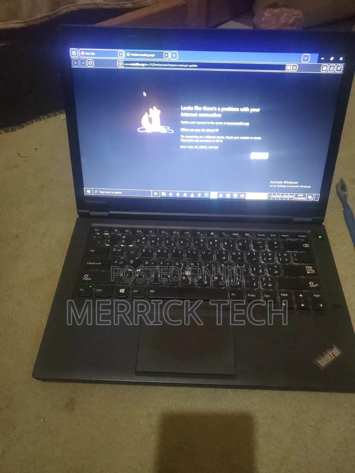 Laptop Lenovo ThinkPad T440p 4GB Intel Core i5 HDD 160GB
