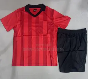 Referee Jersey (Red Black)
