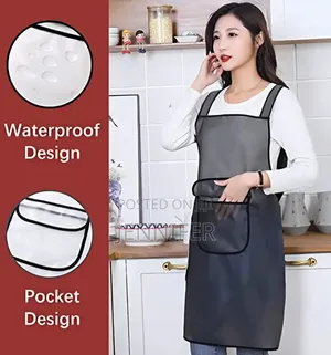 Transparent Waterproof Kitchen Apron