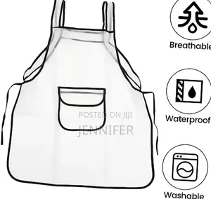 Transparent Waterproof Kitchen Apron