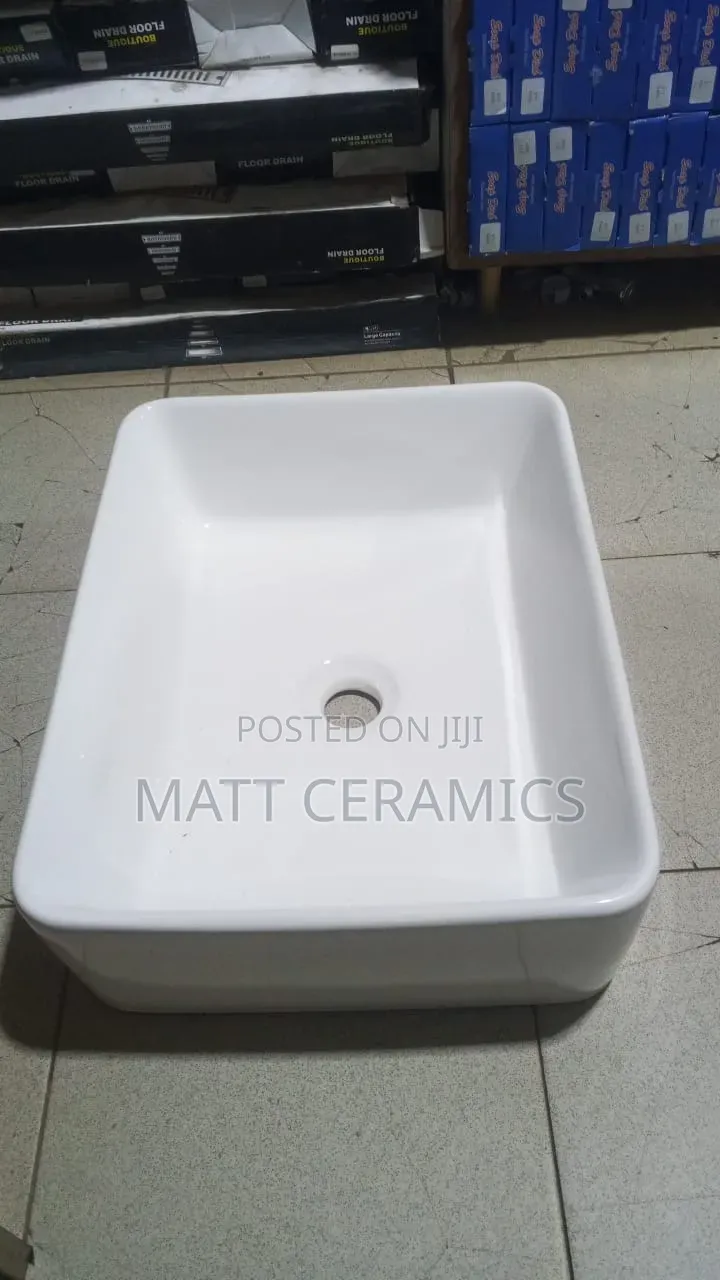 Rectangular Worktop Basin