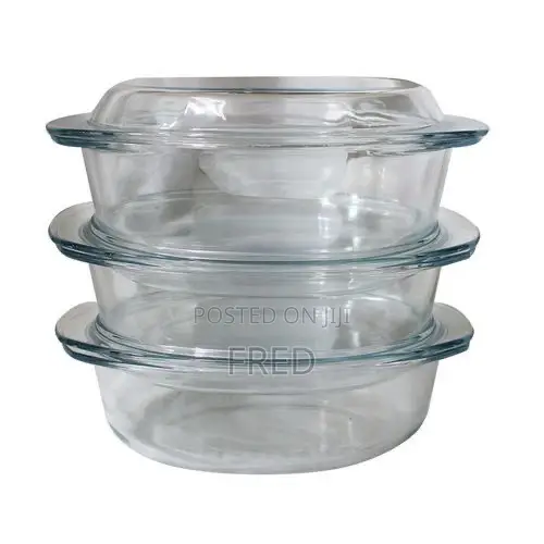 Fenix Oval Tempered Glass Casserole Dish