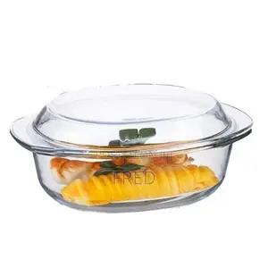 Fenix Oval Tempered Glass Casserole Dish