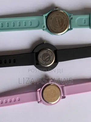 Children’s Quartz Watches With Silicone Rubber Straps