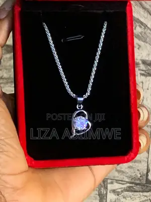 Silver Heart Pendant Necklace Features a Sparkling Cubic Zirconia