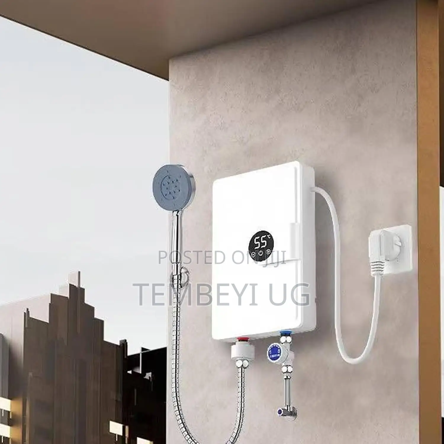Tankless Water Heater Digital Display Heating