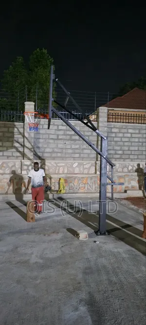 Adjustable Basketball Hoop - Customized Branded