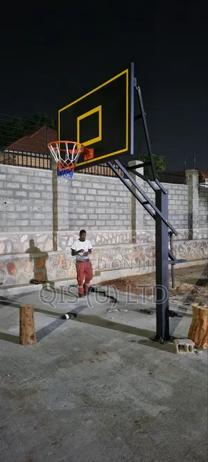 Adjustable Basketball Hoop - Customized Branded