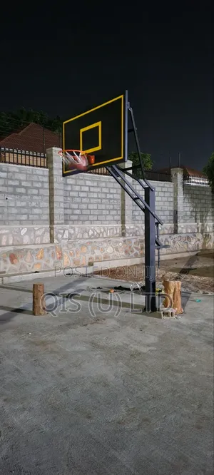 Adjustable Basketball Hoop - Customized Branded