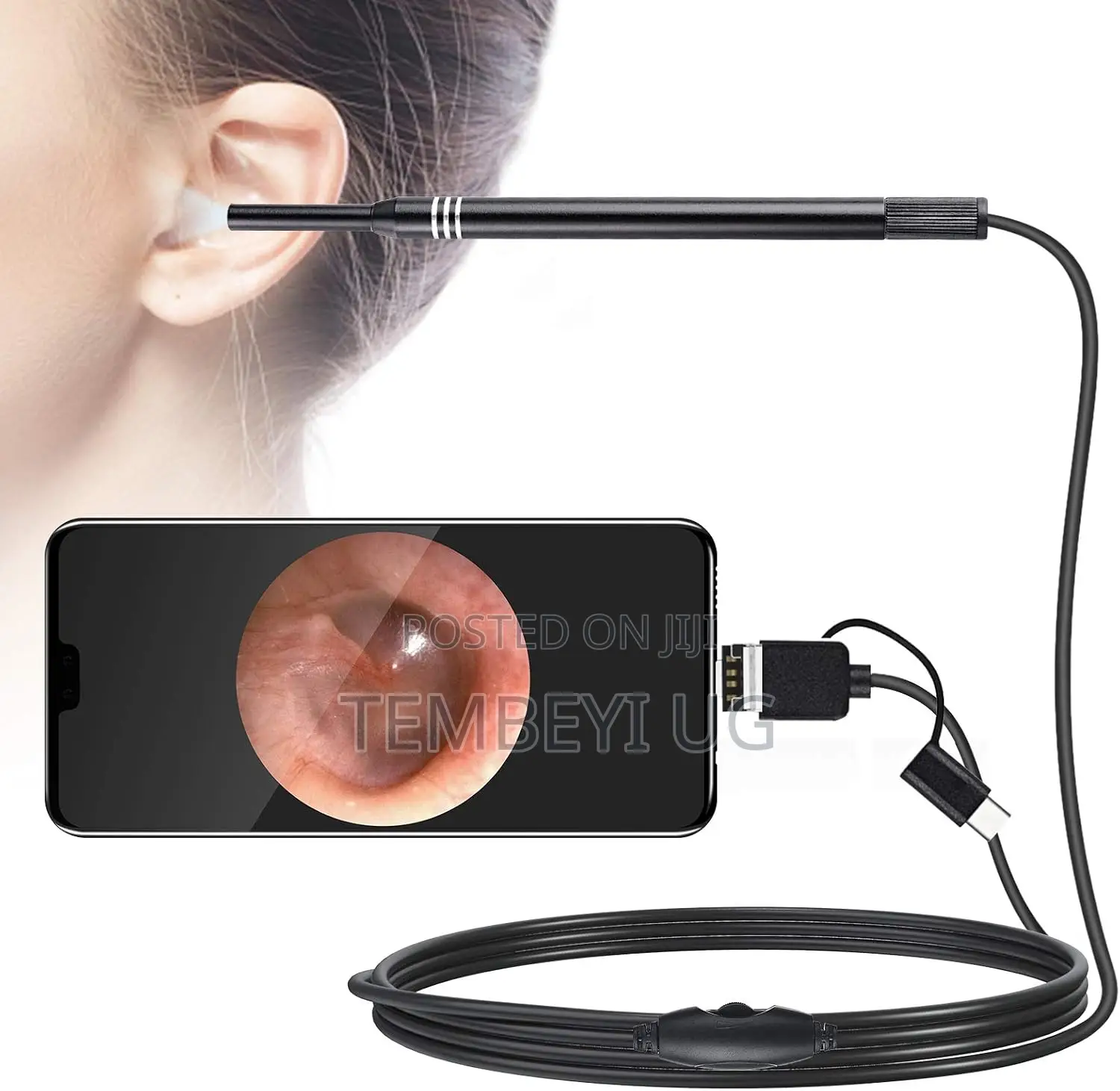 Ear Wax Remover, Ear Cleaner for Adults, Luminous Visual Ear Spoon