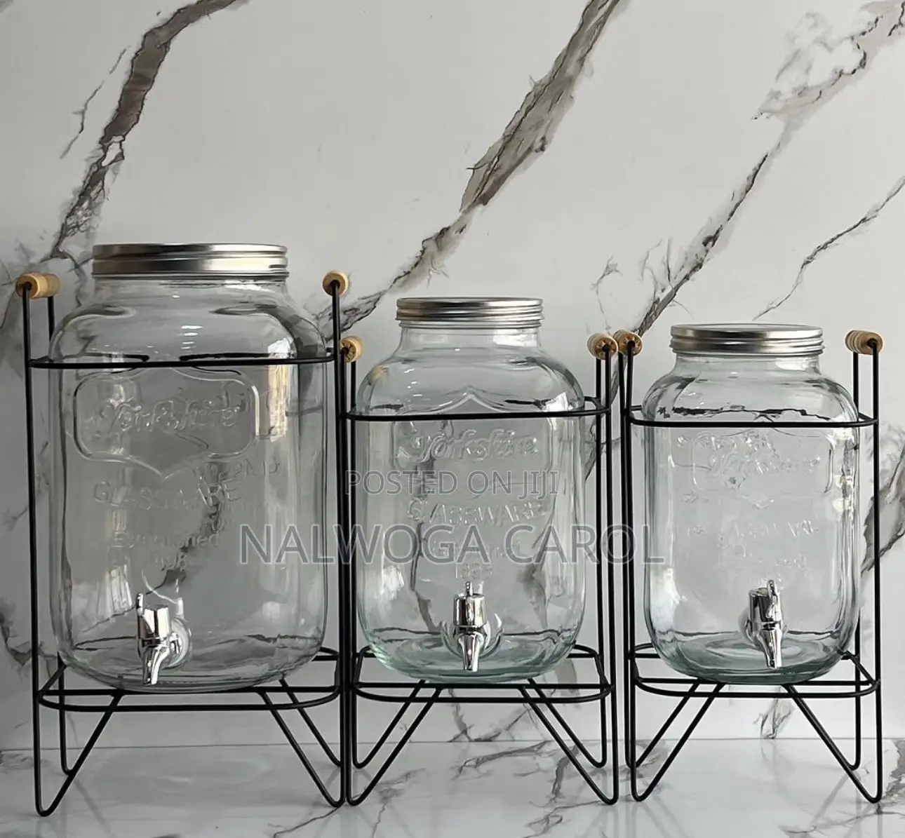 Glass Juice Dispenser