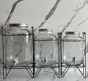 Glass Juice Dispenser