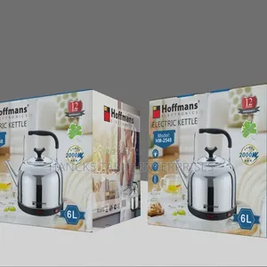 Hoffmans Electric Whistling Kettle (6L Capacity).