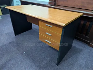 Office Table// Desk for Sale , 140cm With Fixed Drawers