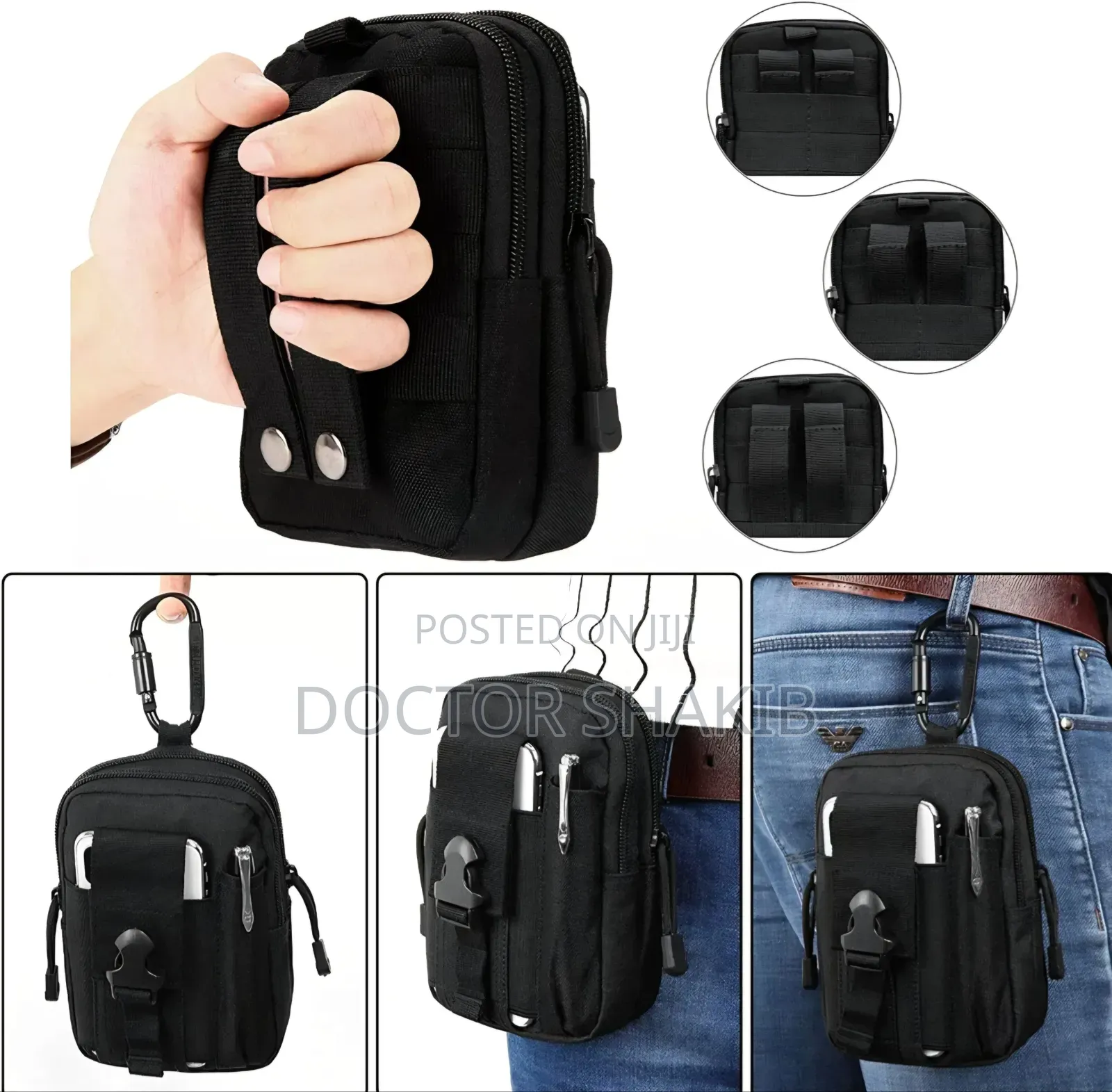 Multi Purpose Tactical Waist Belt Pouch Bag