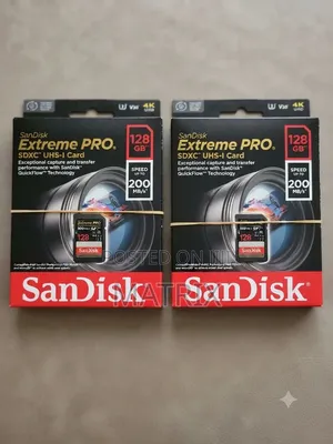 128gb Memory Card Sandisk Extreme Pro SDXC Uhs Card