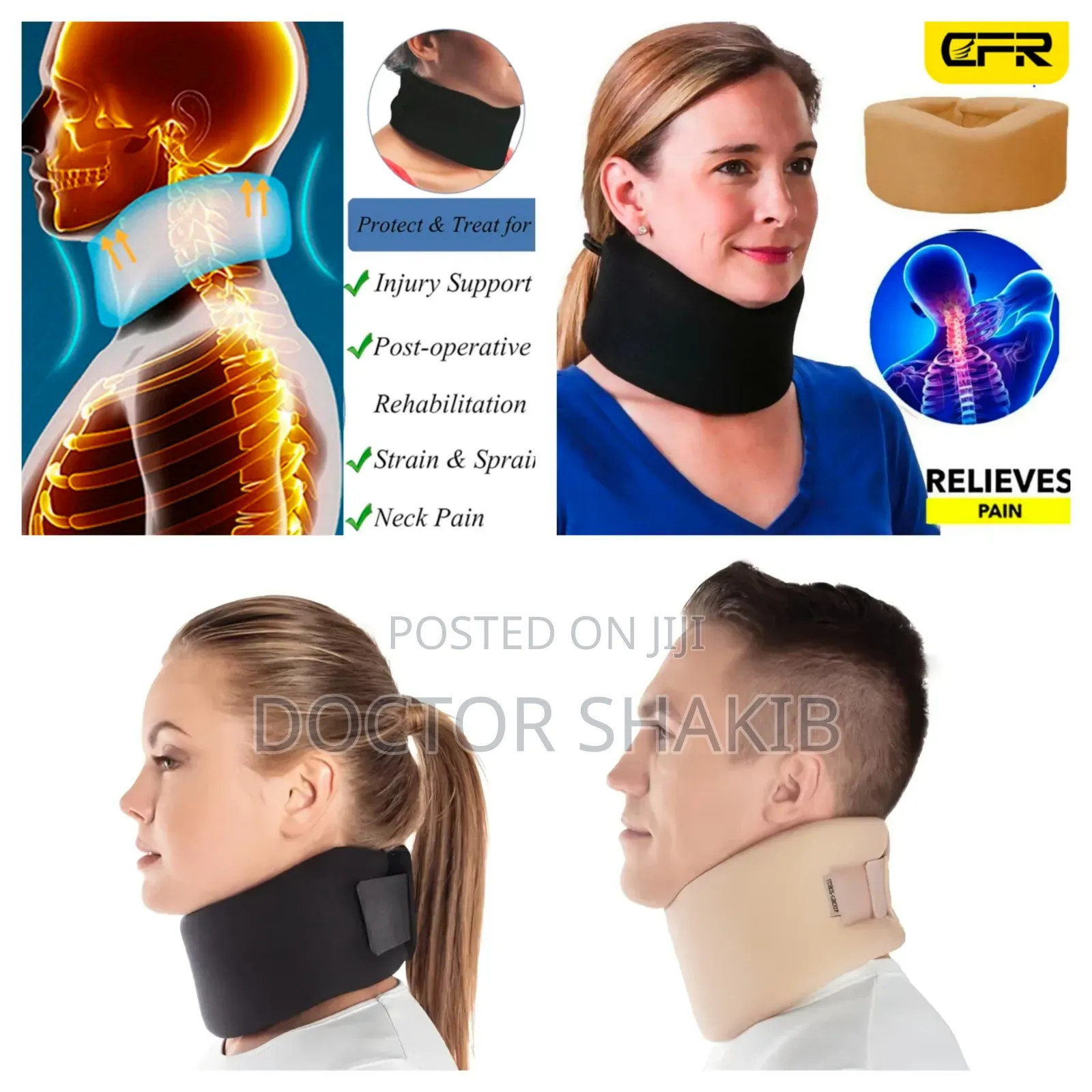 Adjustable Neck Brace Support