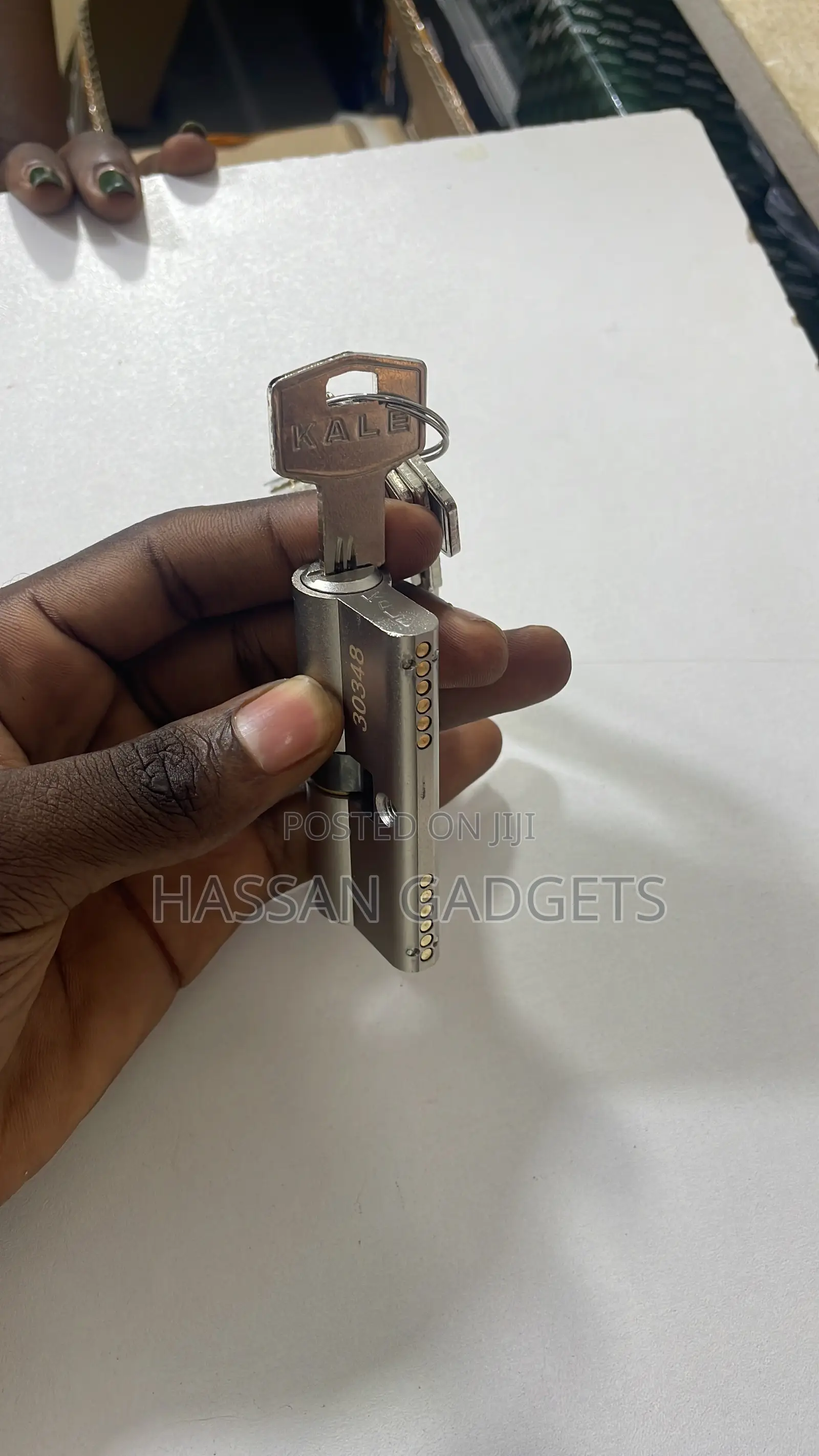 Door Lock Cylinder 70mm (35-35) With 5 Computer Keys Lock