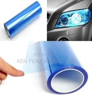 Car Headlights and Taillamps Self Wrapping Vinly Sticker