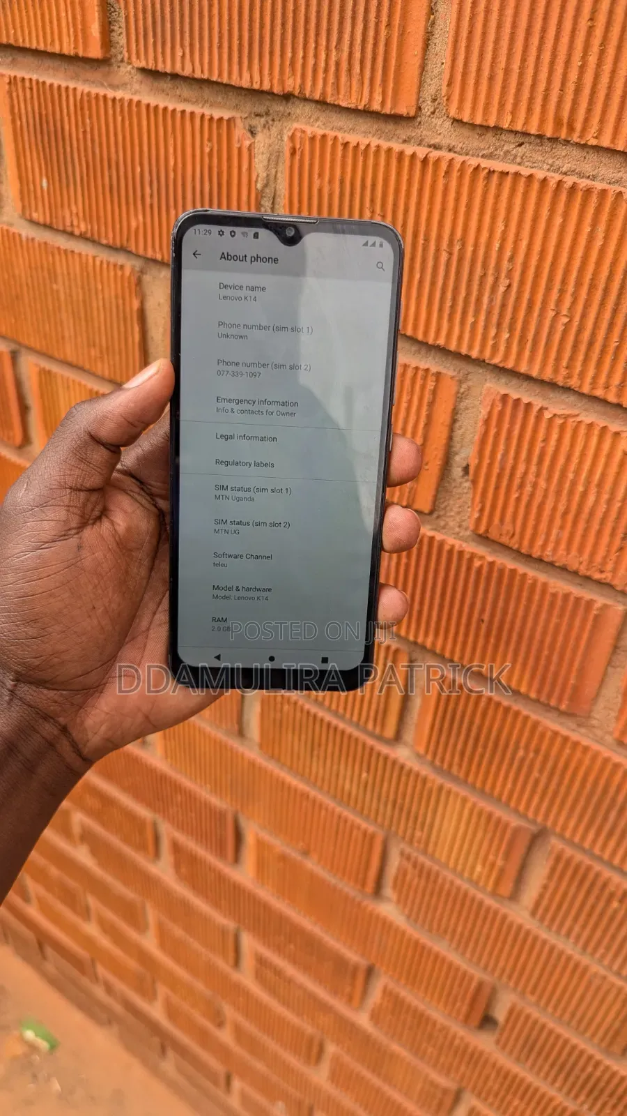 Lenovo K14 Plus 64 GB Black