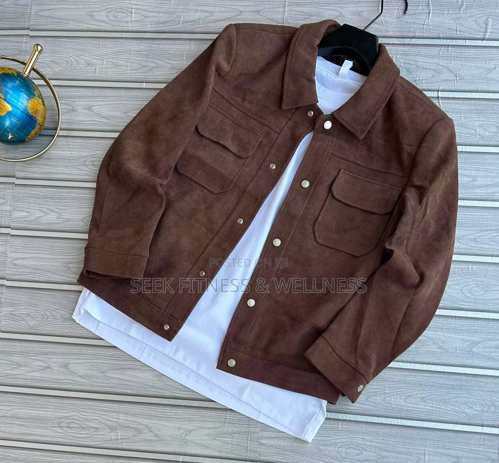 Suede Bomber Jacket