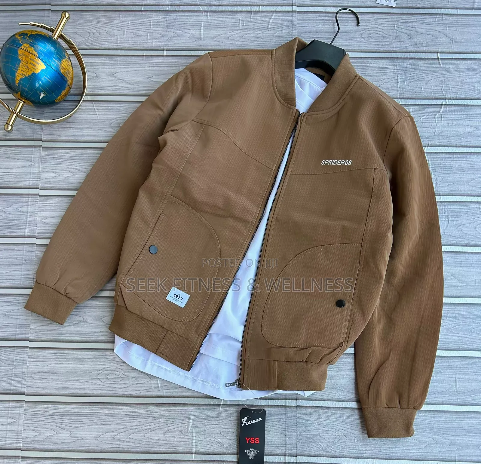 Baseball Collar Bomber Jacket