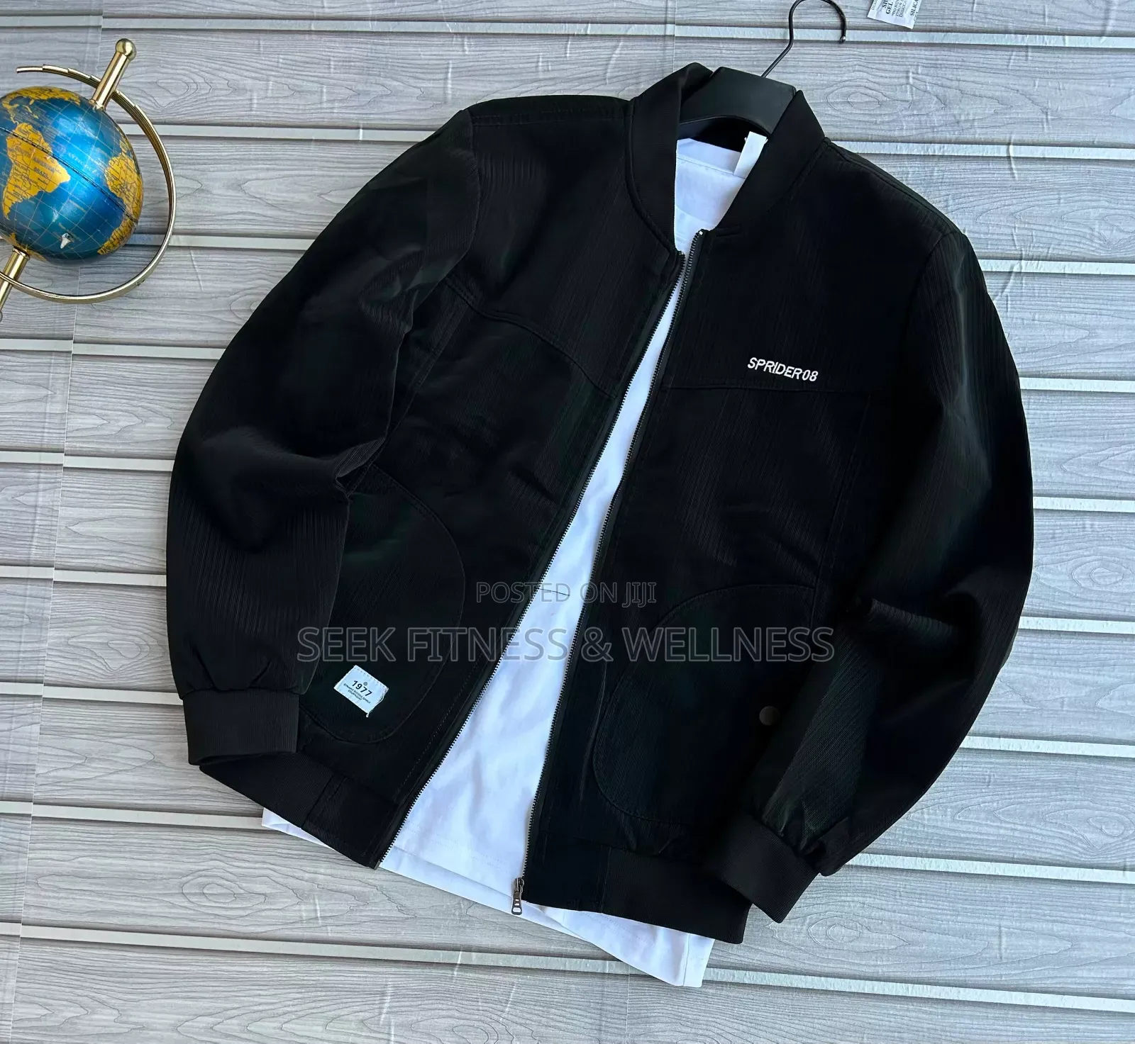 Baseball Collar Bomber Jacket