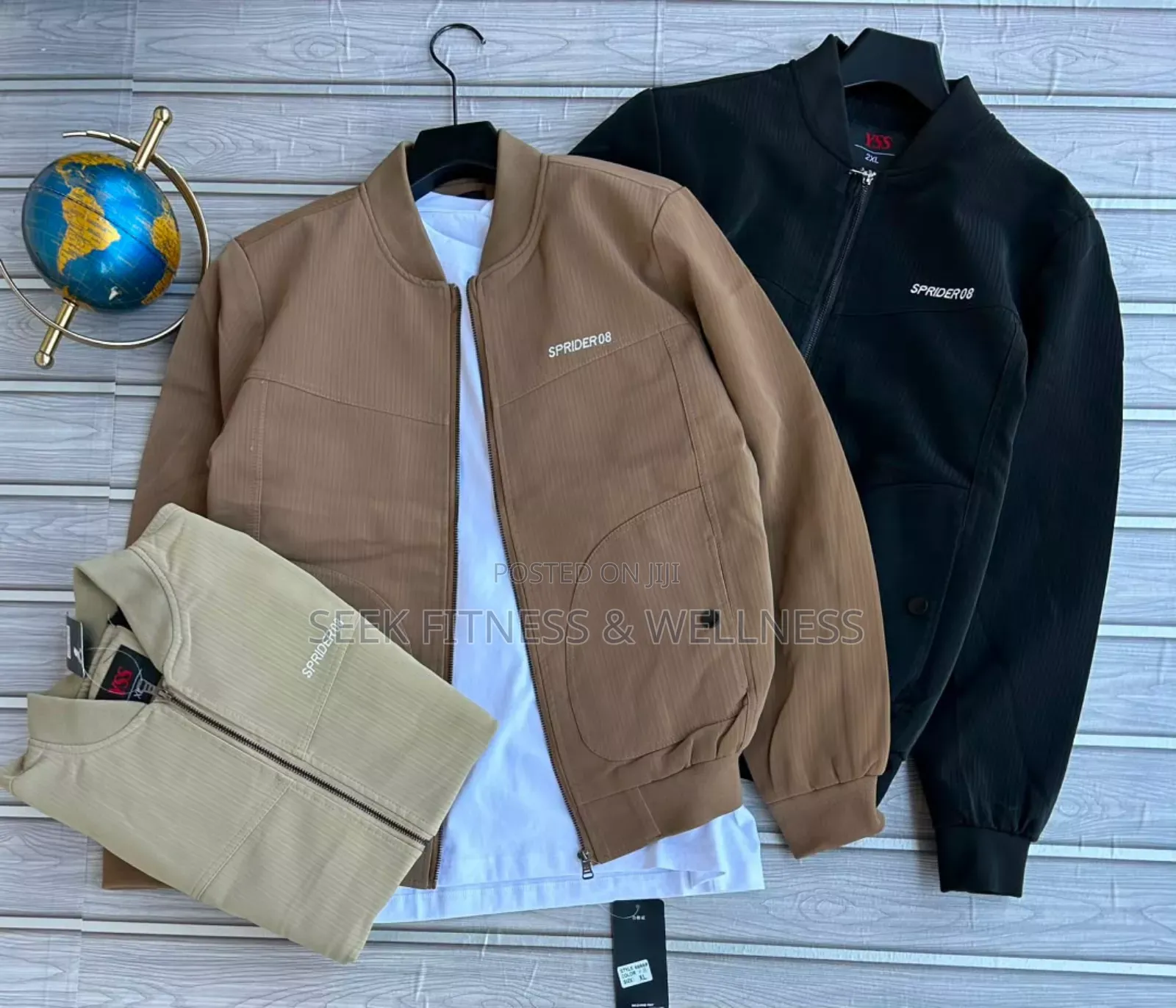 Baseball Collar Bomber Jacket