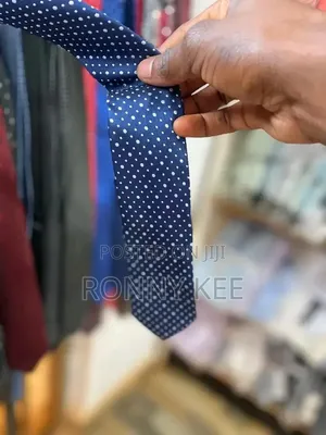 Dotted and Plain Neckties