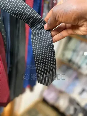 Dotted and Plain Neckties