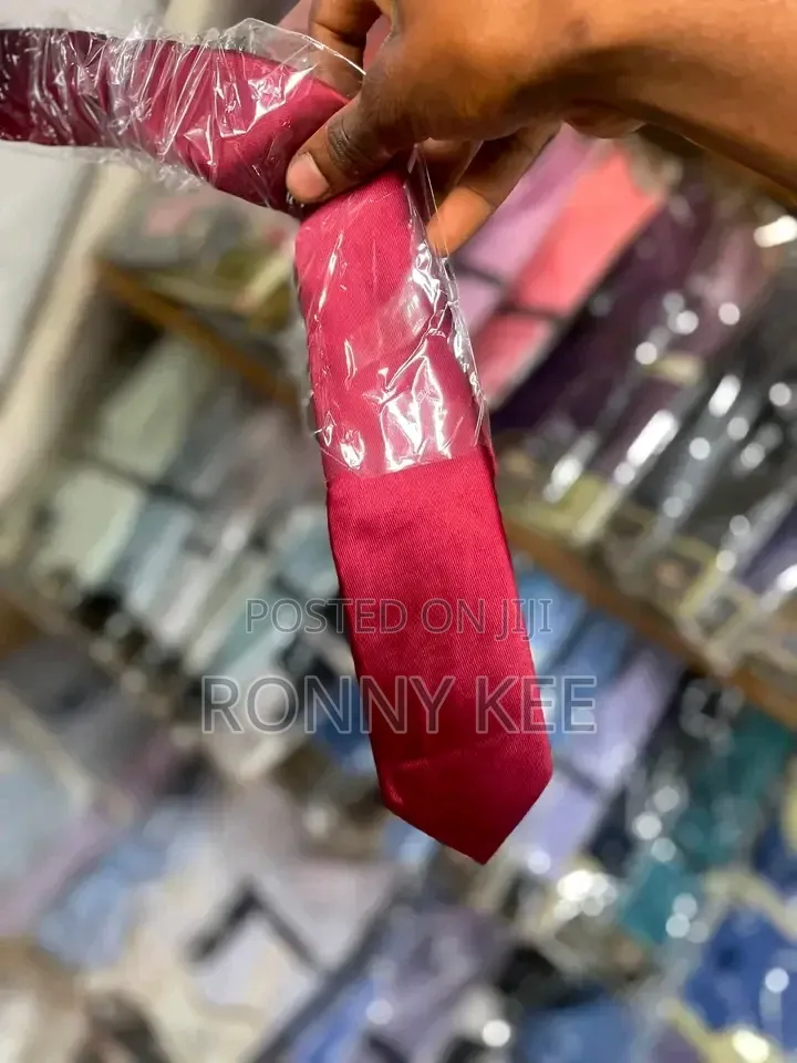 Dotted and Plain Neckties