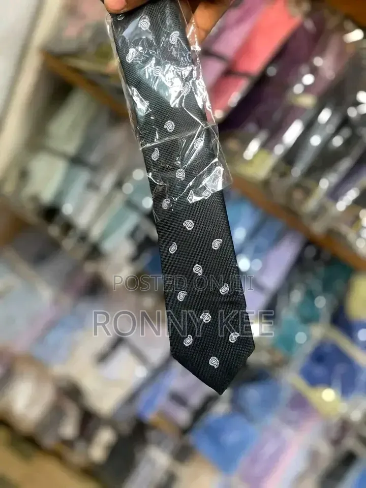 Dotted and Plain Neckties