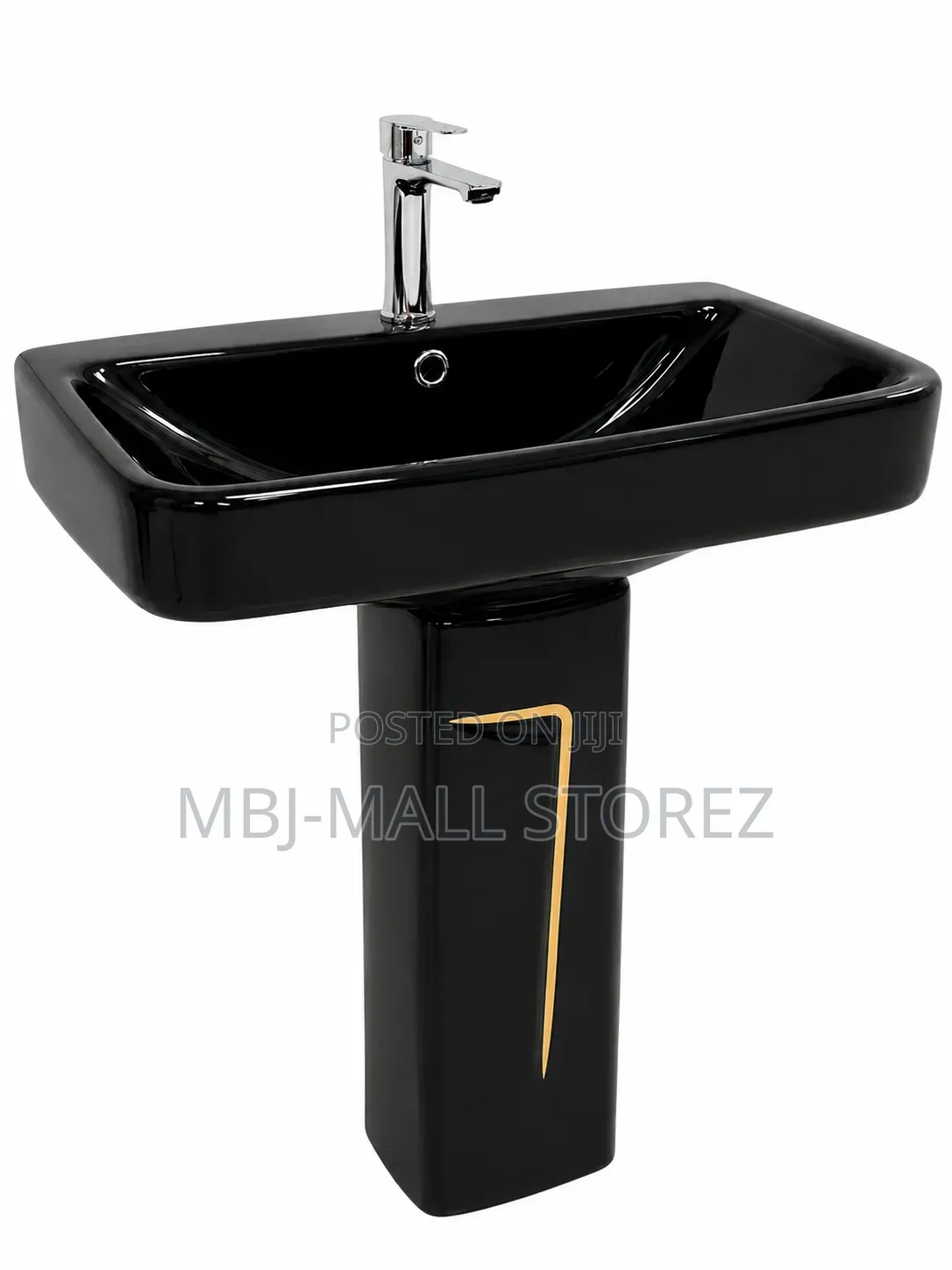 Pedestal Wash Basin With Tap